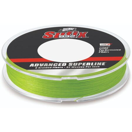 Sufix Advanced Superline 832 Braid 30 lb Neon Lime 300 yds 660-130L